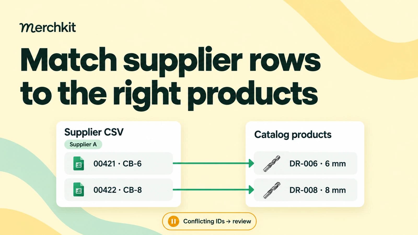 Cover Image for Match supplier CSV rows to the right products